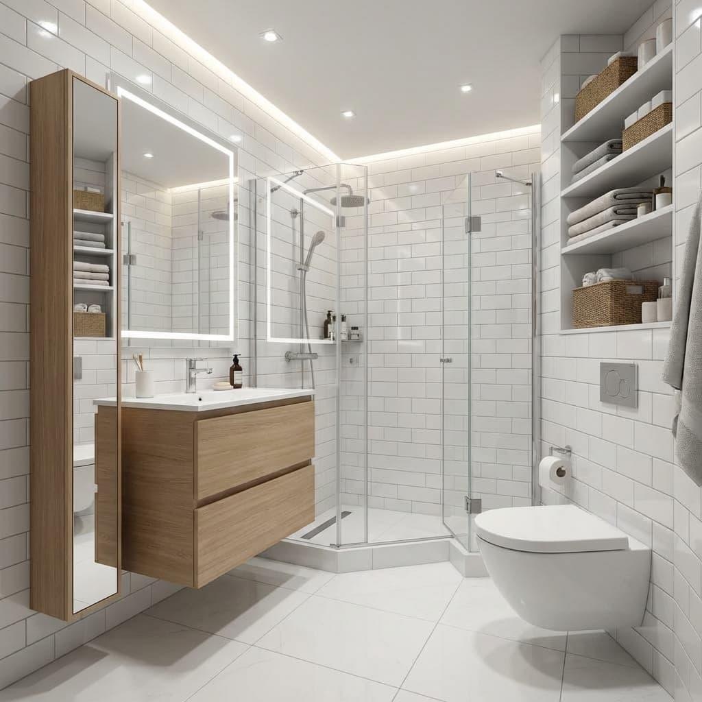 Functional Compact Bath